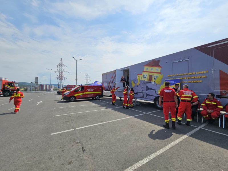 Senzații tari la Centrul Mobil de Instruire a Populației din Maratonul resuscitării