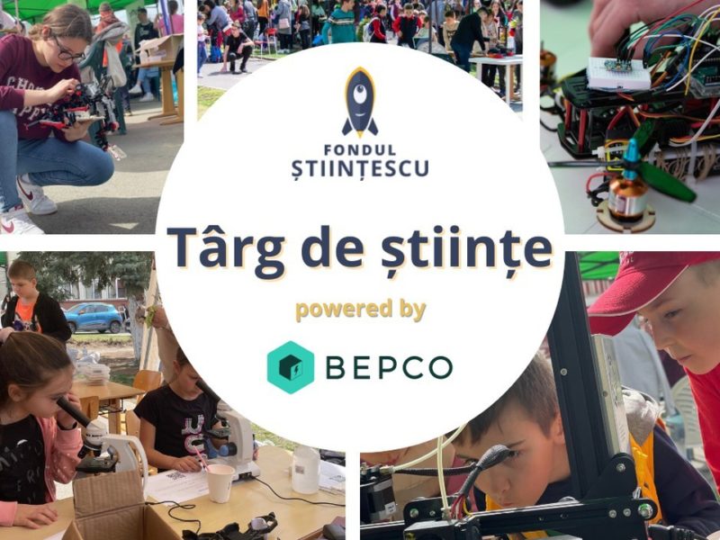 Experimente de fizică și chimie, ateliere, jocuri interactive și programare drone la cea de-a șasea ediție a Târgului Științescu