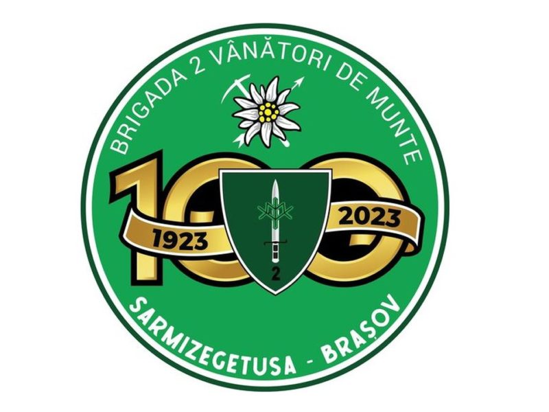 Brigada 2 Vânători de Munte Sarmizegetusa Brașov aniversează, pe 1 iulie, 100 de ani de la înființare