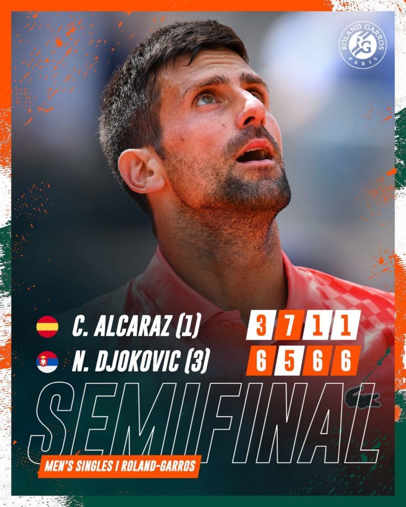 Roland Garros: Đoković – Ruud, finala masculină
