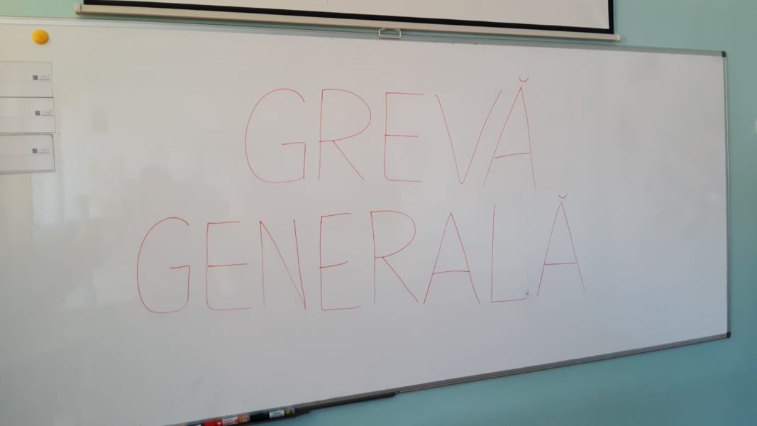 Cadrele didactice şi celelalte categorii de salariaţi din sistem spun că NU vor renunţa la grevă
