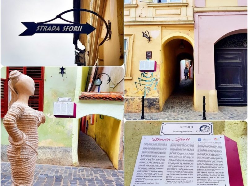 Strada Sforii din Brașov ar putea intra în curând în reabilitare Strada Sforii din Brașov ar putea intra în curând în reabilitare