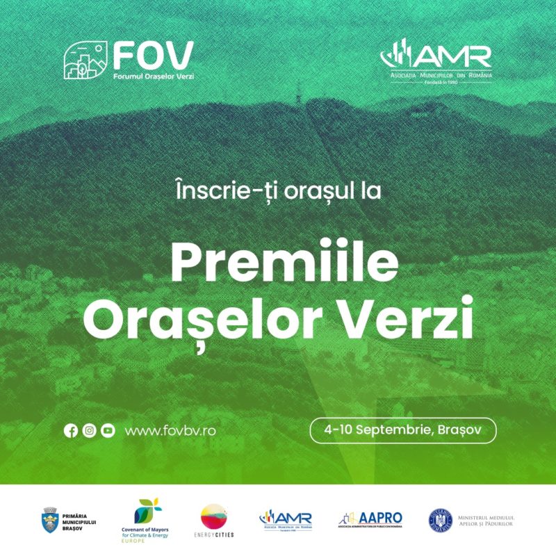 Înscrie-ţi oraşul la Premiile Oraşelor Verzi!