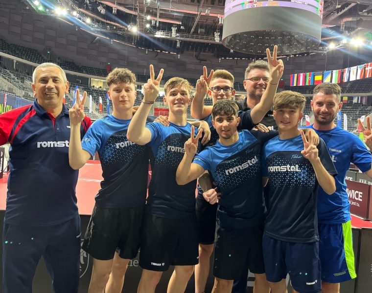 România, dublă campioană a Europei la tenis de masă juniori