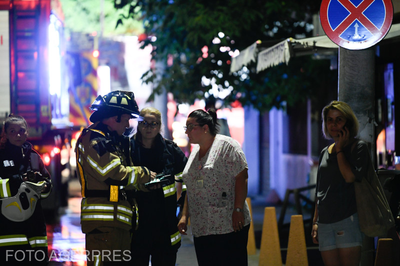 Incendiu la un spital de copii din capitală