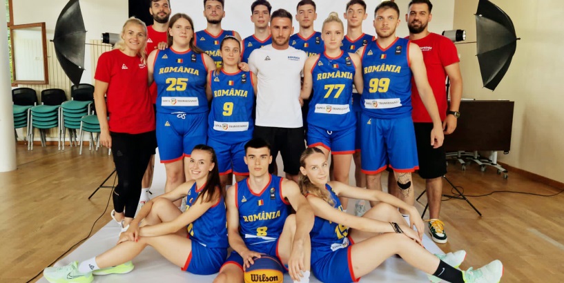 România, cu doi mureșeni, la Liga Națiunilor de baschet 3×3