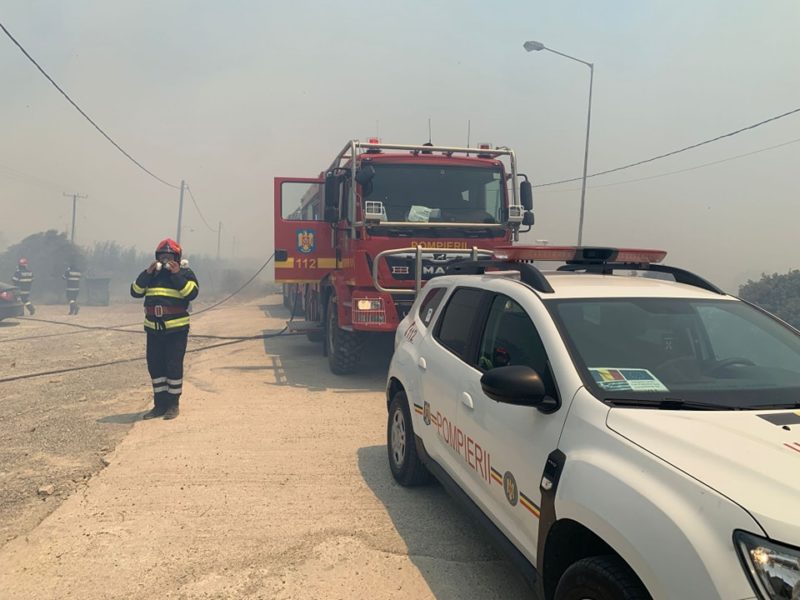 Pompierii harghiteni, în sprijinul populației din Grecia