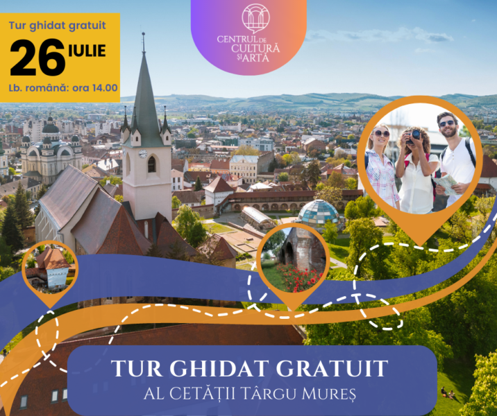 Tur ghidat gratuit în Cetatea Târgu Mureș