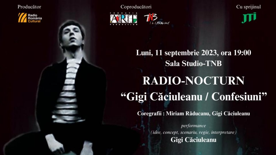 Gigi Căciuleanu readuce Nocturnele de altădată pe scena Teatrului Național din București