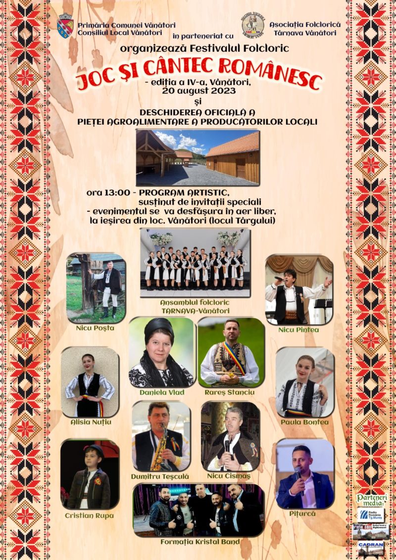 Duminică la Vânători, Festivalul folcloric ”Joc și cântec românesc”