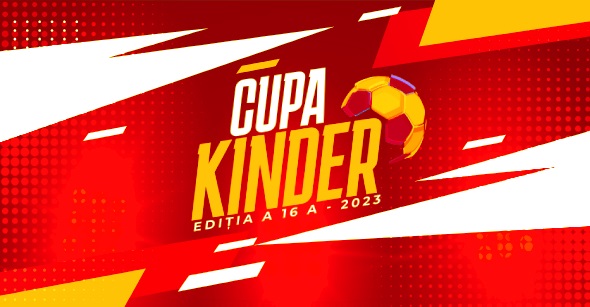 Începe Cupa Kinder la fotbal juvenil