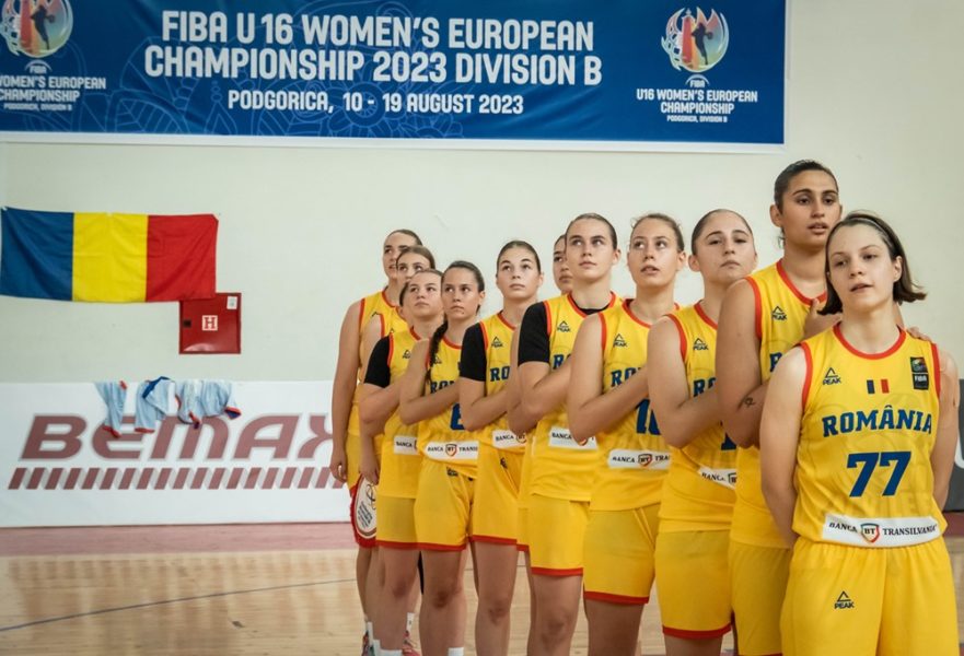 Cadetele tricolore, în „sferturi” la „Europeanul” de baschet U16