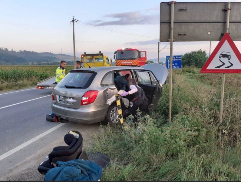 Grav accident în localitatea mureșeană Vânători