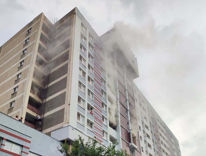 Incendiu la un hotel din Băile Felix