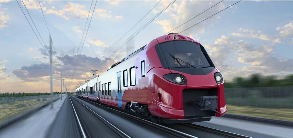 Noul tren electric și-a reluat circulația, azi, între București și Brașov