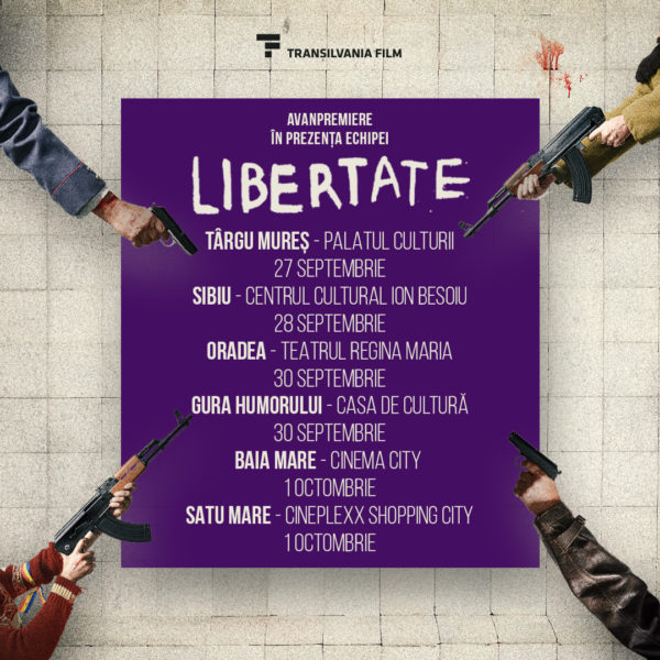 Echipa filmului „Libertate”(r.Tudor Giurgiu) vine astăzi la Târgu Mureș