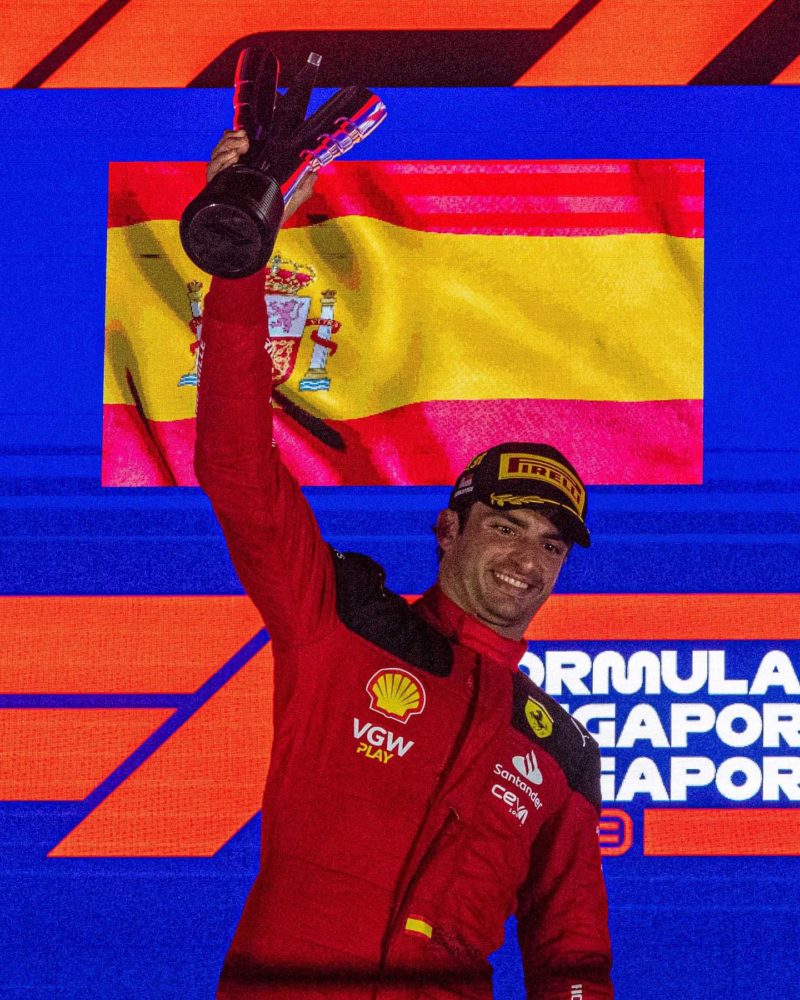 Carlos Sainz, campion în Singapore