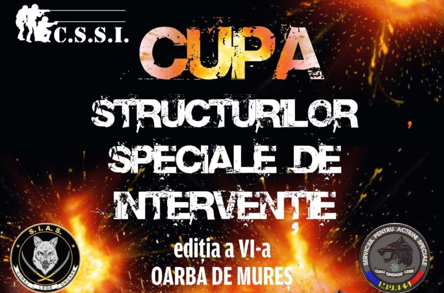 Mascații din Mureș, cei mai buni la Cupa Structurilor Speciale de Intervenţie