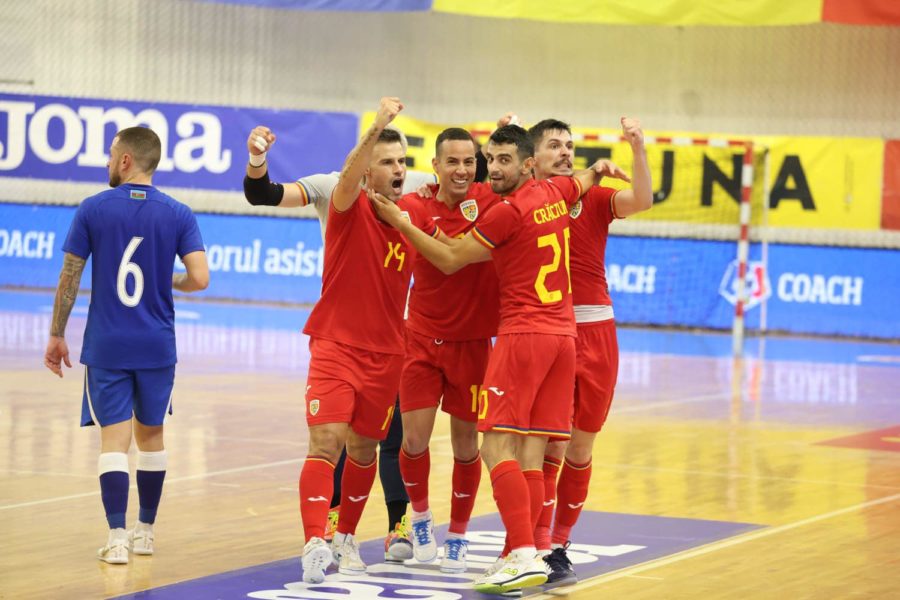 România – Azerbaijan 3-1 la futsal