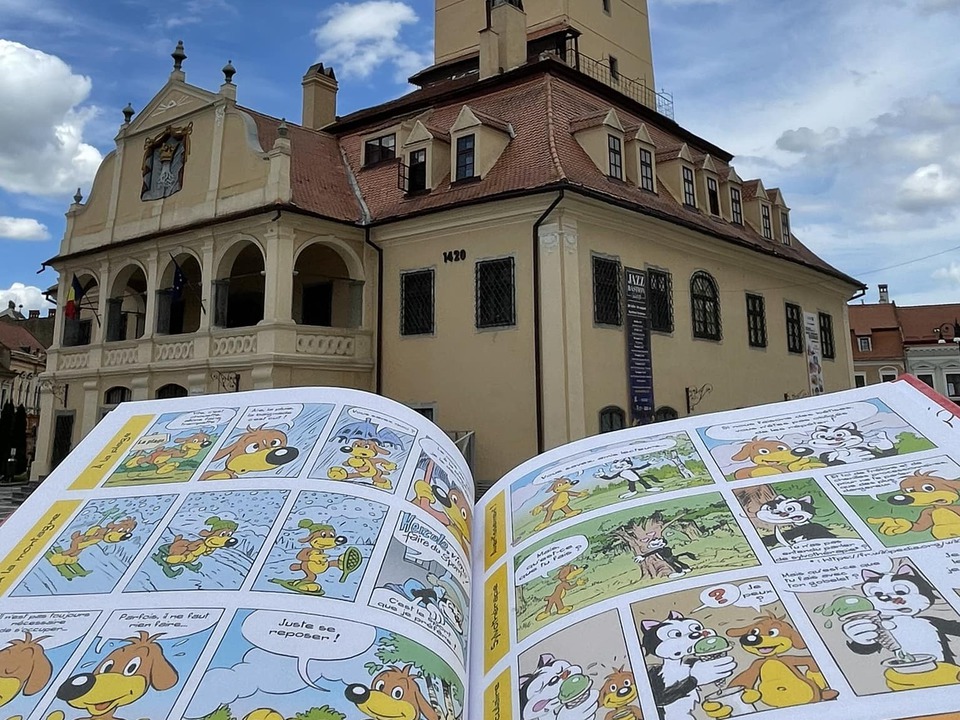 Elevii braşoveni, provocaţi să-şi imagineze, în desene, ce ar schimba ei în istoria oraşului