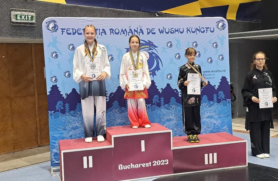 Sportivii mureșeni, medaliați la Naționalele de Wushu