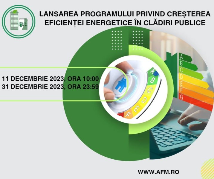 Anunţ al Administrației Fondului pentru Mediu