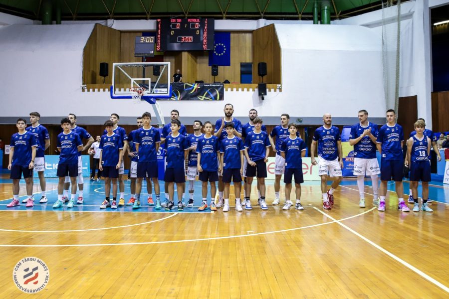 Baschetbaliștii tîrgumureșeni joacă la Focșani