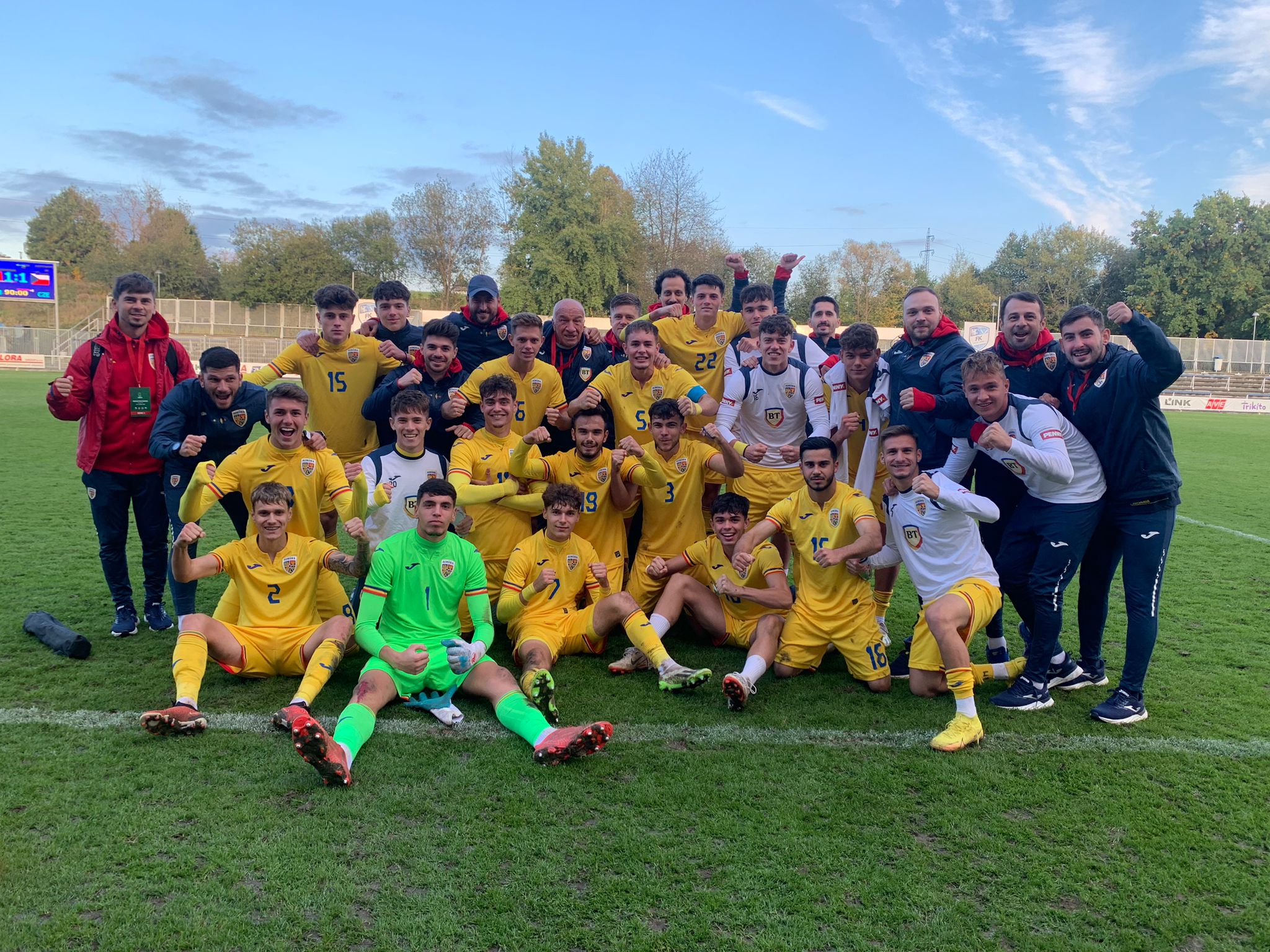 Tricolorii U19, calificați în Turul de Elită la fotbal