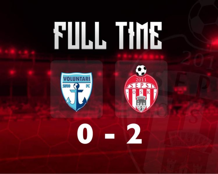 Sepsi OSK, victorie la FC Voluntari!