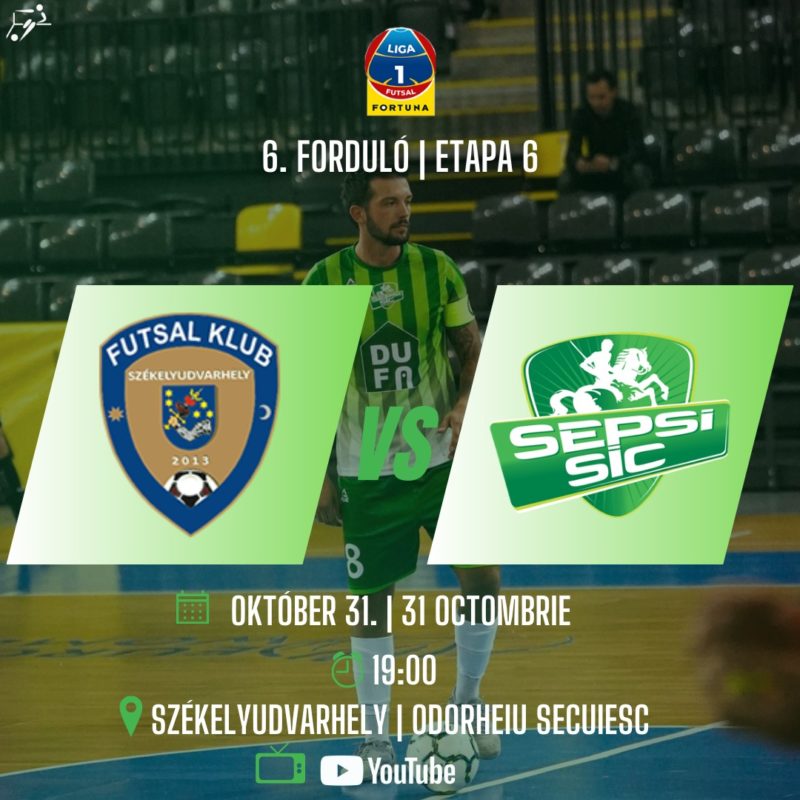 Derby în secuime, la futsal Derby în secuime, la futsal