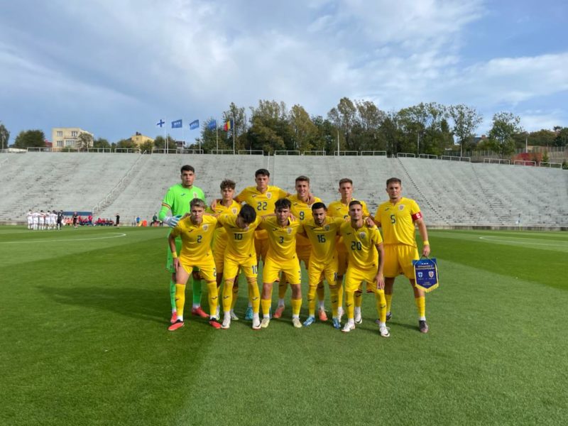 Tricolorii, egal cu Finlanda la fotbal Under 19