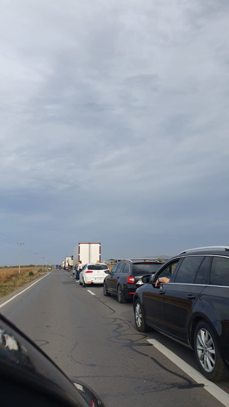 Accident grav in Brasov, trafic blocat