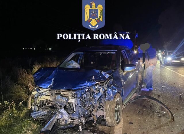 Grav accident de circulație aseară în județul Brașov
