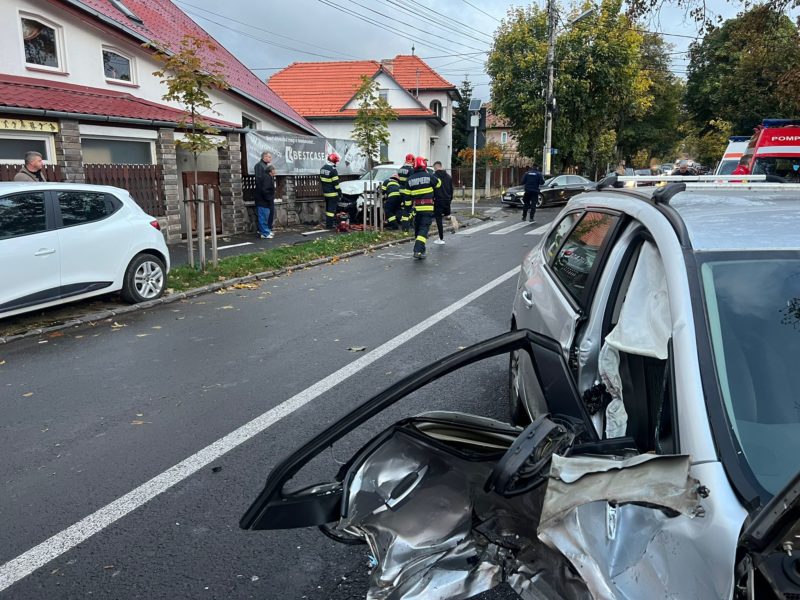 Accident cu trei victime în Odorheiu Secuiesc