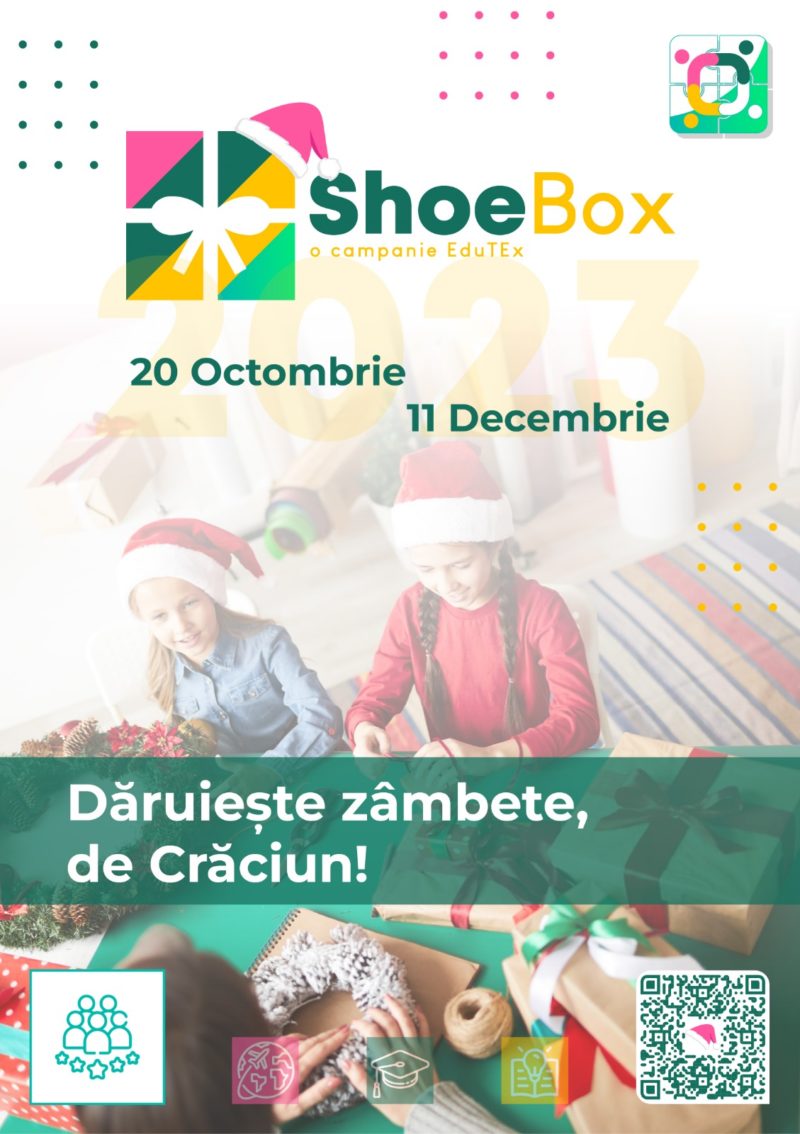 Participă la ShoeBox, campanie pentru copii defavorizați din Mureș!