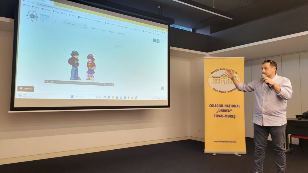 Platformă interactivă de învăţare dezvoltată într-un proiect coordonat de Colegiul Naţional Unirea din Târgu Mureş