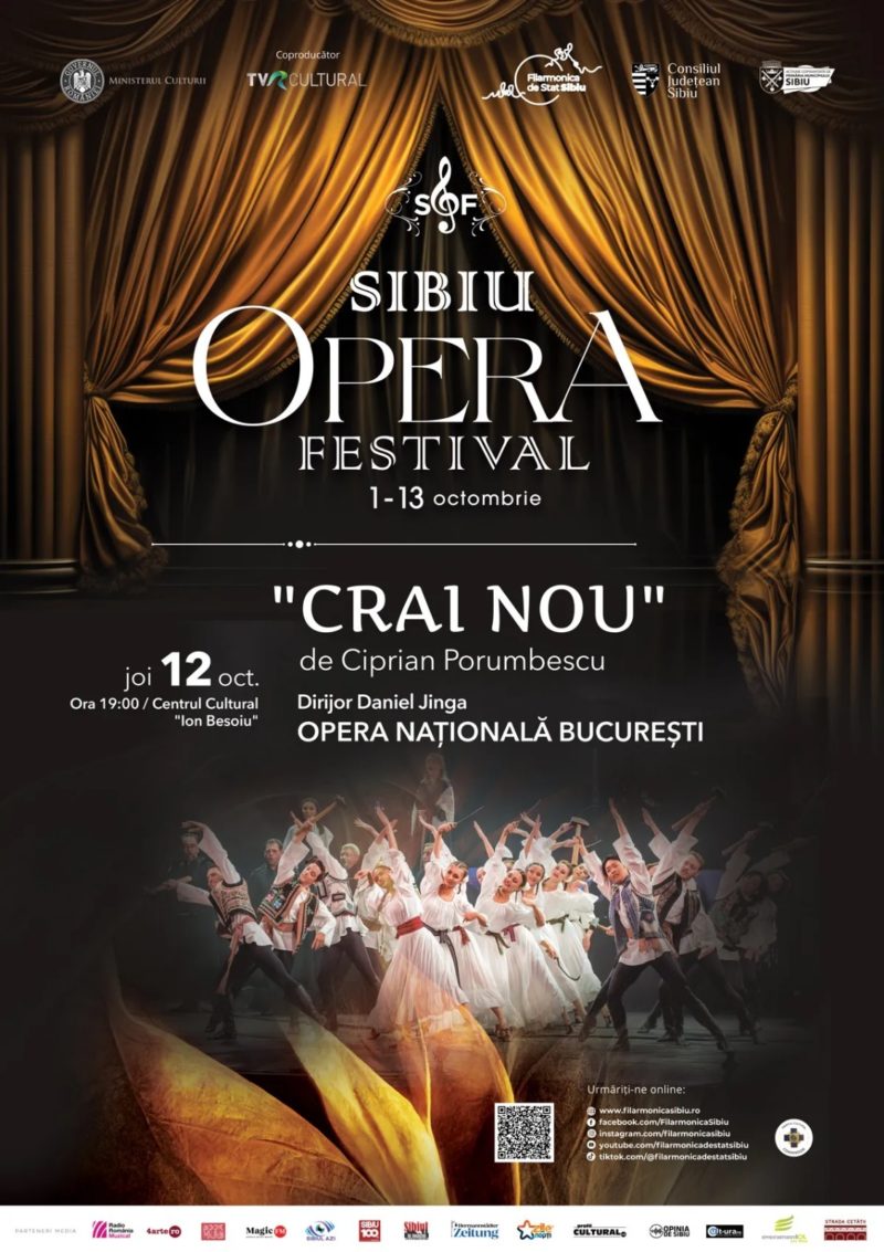 Opera ”Crai nou” prezentată azi la Festivalul de Operă Sibiu