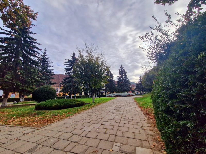 Parcul central și piața urbană din Sighişoara vor fi refăcute