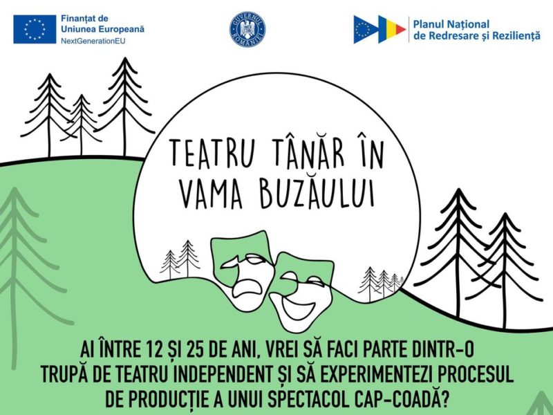 Teatru Tânăr din fonduri europene, în Vama Buzăului