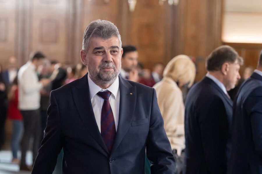 Președintele PSD, Marcel Ciolacu, și-a prezentat la Palatul Parlamentului „Proiectul pentru România”