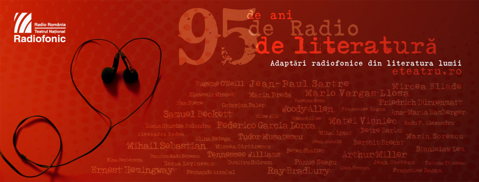 Descoperiți literatura lumii, într-o nouă colecție de spectacole radiofonice, pe site-ul eTeatru.ro Descoperiți literatura lumii, într-o nouă colecție de spectacole radiofonice, pe site-ul eTeatru.ro