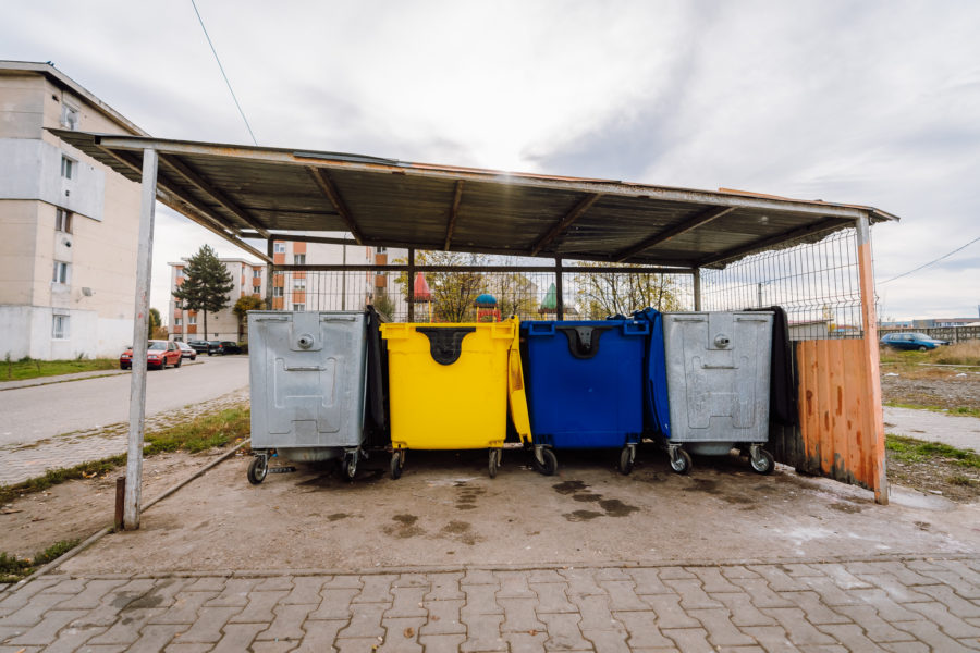 Containere noi pentru deșeuri reciclabile, la Târgu Mureș