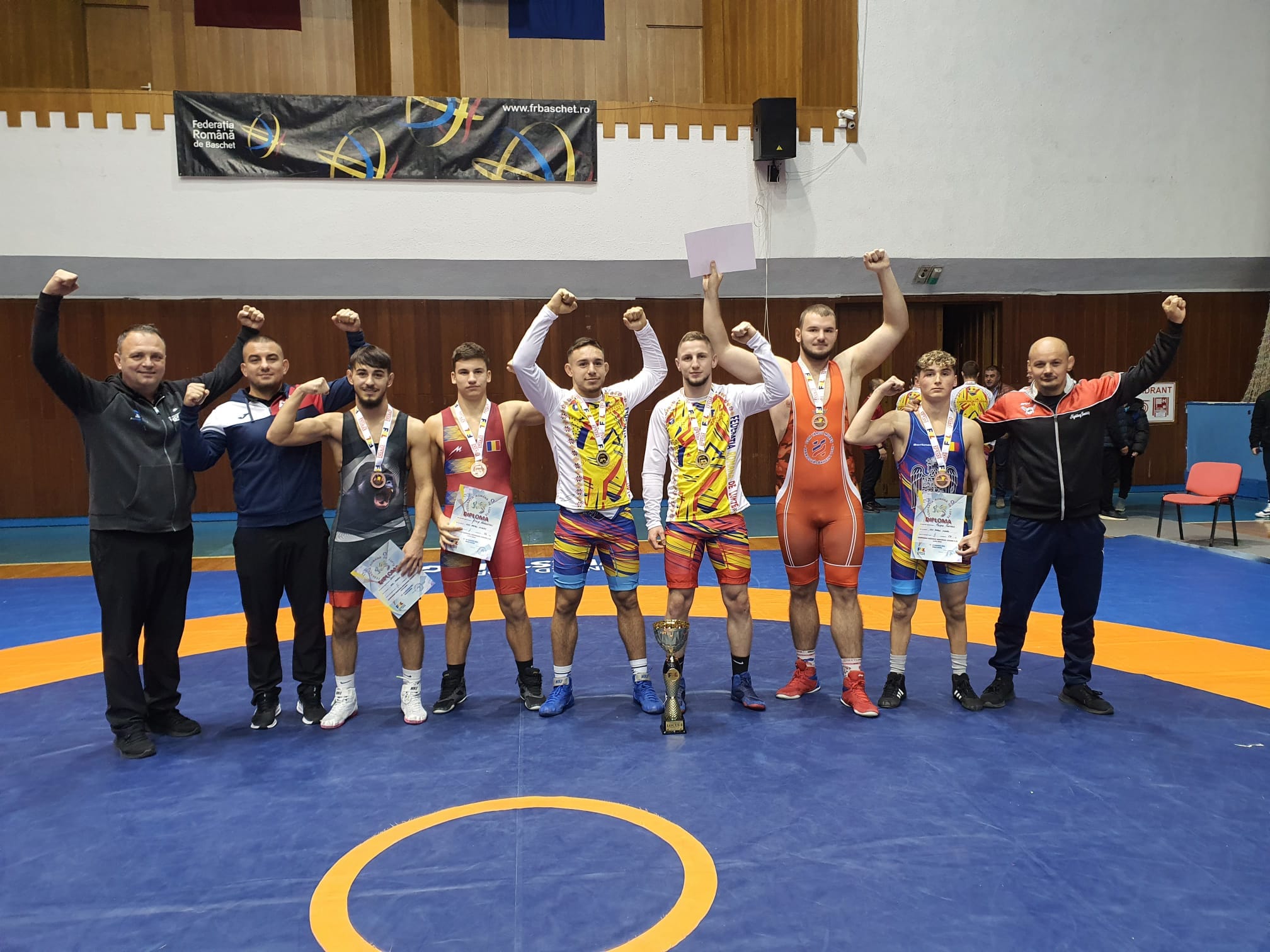 Luptătorii mureșeni, medaliați la Naționalele Under 23