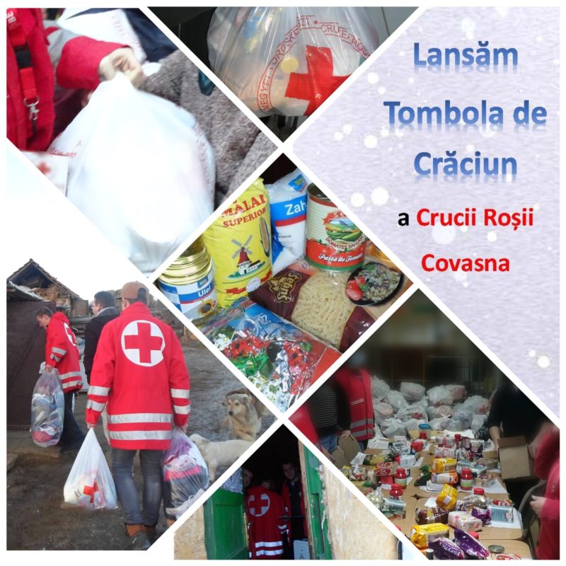 Crucea Roșie Covasna pregătește cadouri pentru 700 de familii