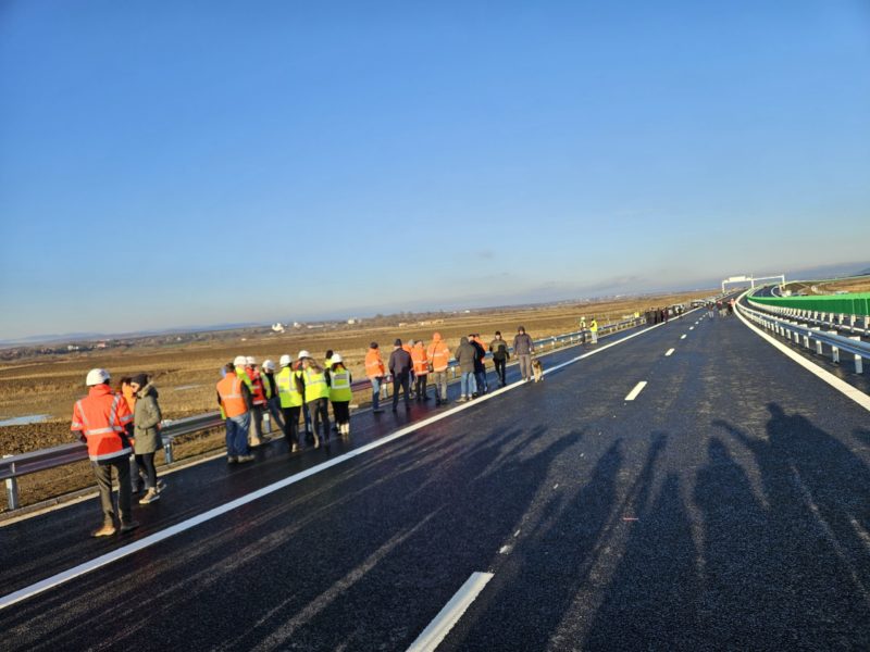 De joia viitoare se va putea circula pe autostradă de la Târgu Mureș la Cluj Napoca