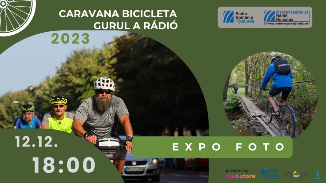 Stop-cadru Caravana Bicicleta Radio Târgu Mureș