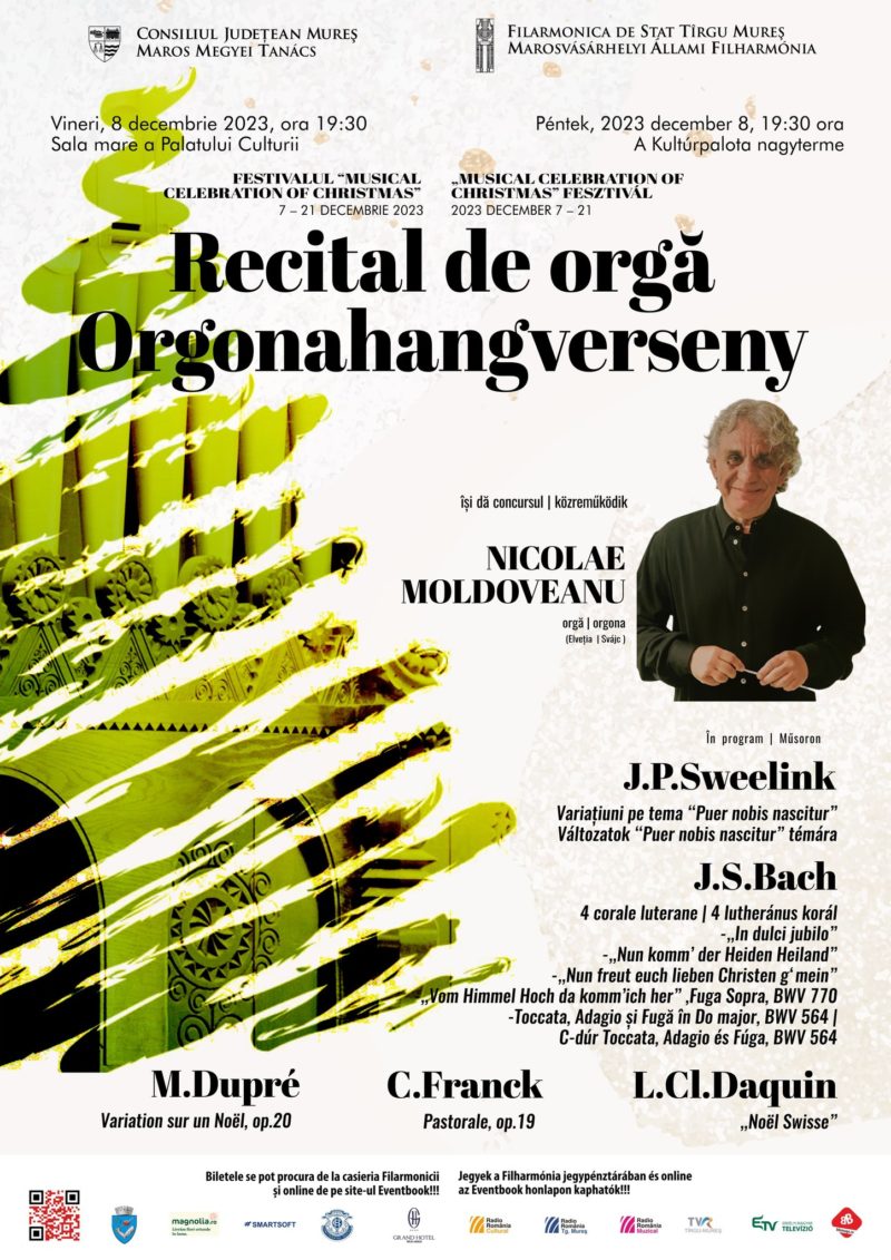 Concert dedicat compozitorului J.S.Bach la Filarmonica Târgu Mureș