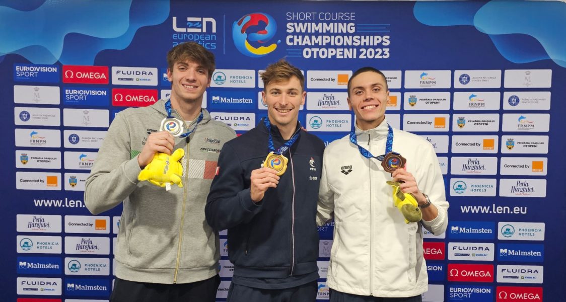 David Popovici, bronz la Europenele de înot