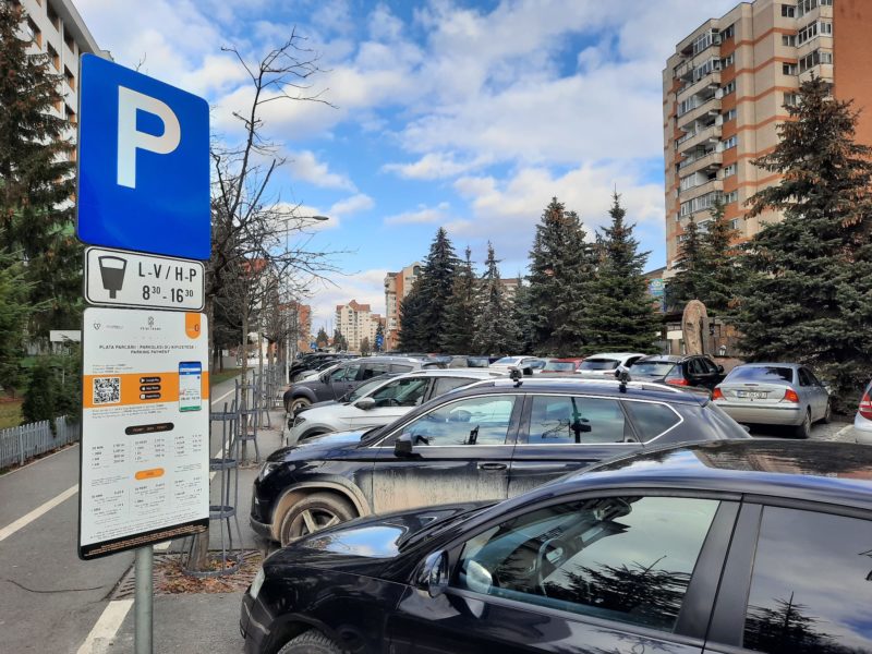 Noi locuri de parcare cu taxă în Târgu Mureș Noi locuri de parcare cu taxă în Târgu Mureș