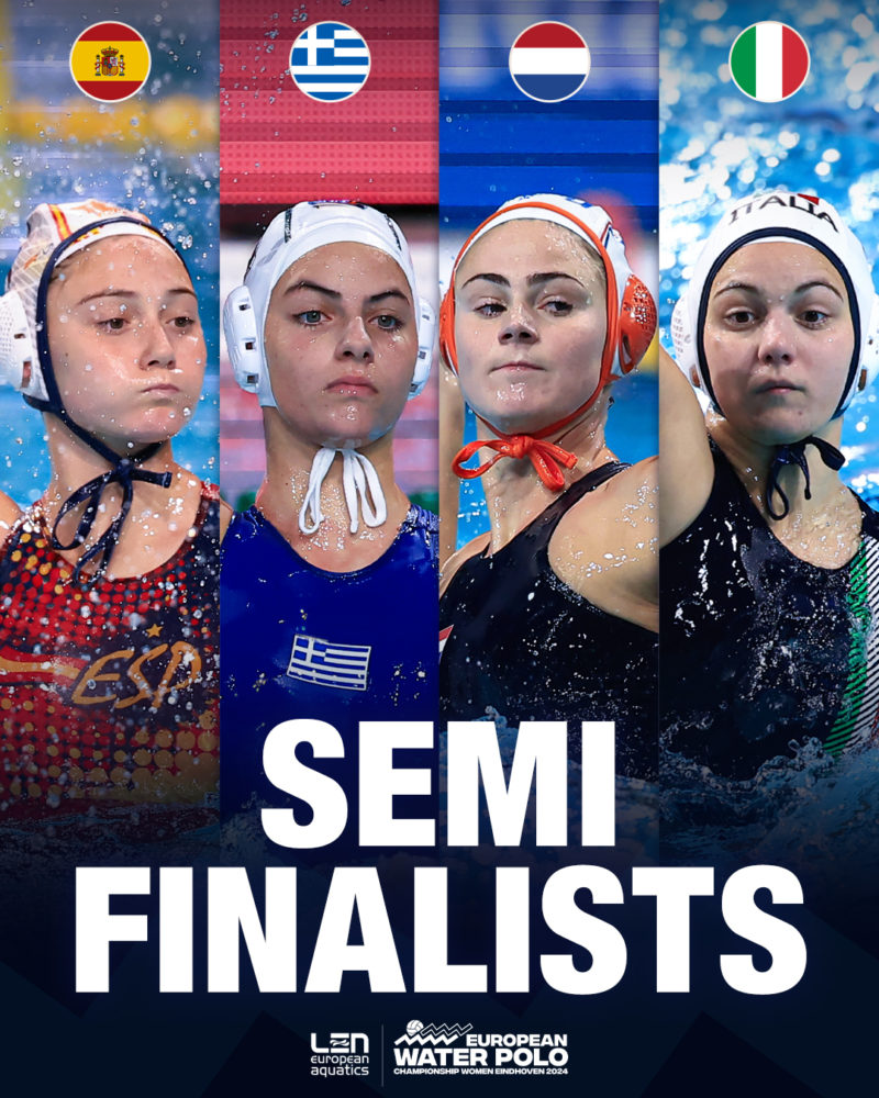 S-au jucat semifinalele EURO de polo feminin